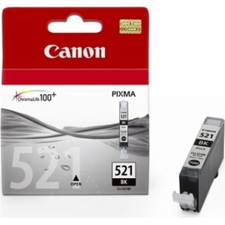 Canon Cli-521bk - Inktcartridge / Zwart