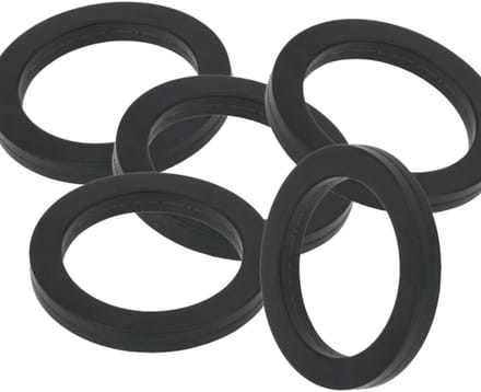 Set van 5 Rubberen Afdichtingen voor Kranen 3/4 Inch