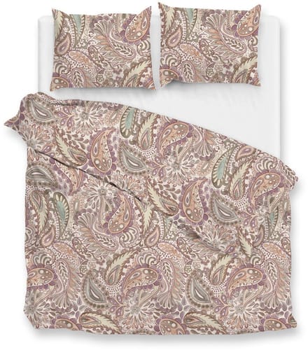 Zohome Dekbedovertrek Fe - Deken - Dekbed - Multi - 100% Katoen - Paisley - 200x220 + 2 slopen 60/70 cm