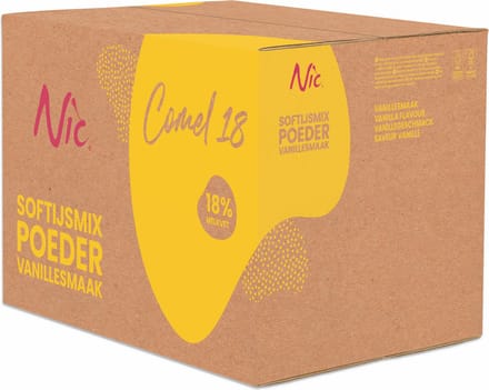 Frusco | Ijsmix | Poeder Comel | 18% | 14 stuks | 1 kg