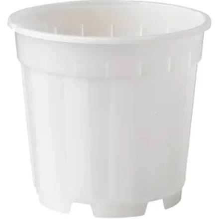 Nature Bloempot - Kunststof - Transparant - Diam.12xh11,1cm