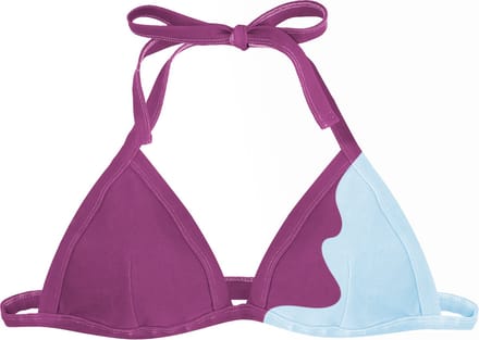 SEA'SONS - Bikini Top Dames - Kleurveranderend - Cherry-Blauw - Maat L