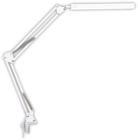 KAD® Bureaulamp - LED Bureaulamp - Voor Bureau & Thuiswerkplek - Wit - 41cm x 13cm x 6cm
