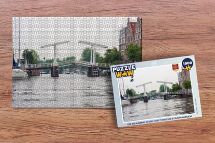 Puzzel Haarlem - Water - Nederland - Legpuzzel - Puzzel 1000 stukjes volwassenen