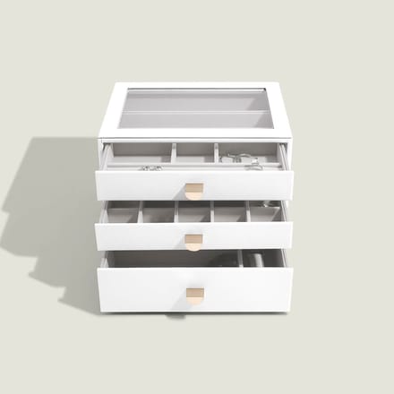 STACKERS WHITE Sieradendoos - Juwelendoos - Sieradenhouder - Sieraden Organizer