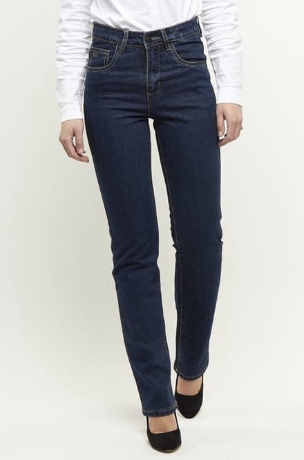 247 dames Jeans spijkerbroek | blauw 34/30