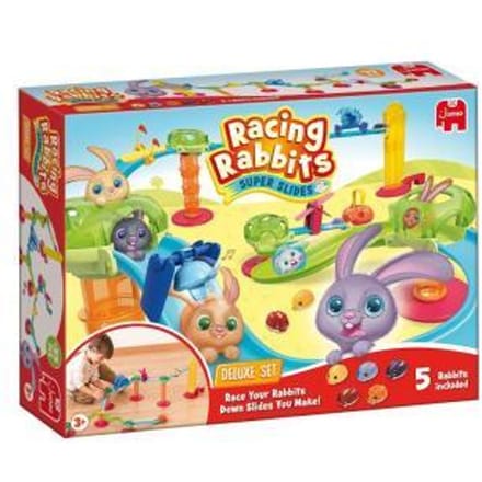 Jumbo - Racing Rabbits - Deluxe Set - Knikkerbaan vanaf 3 jaar