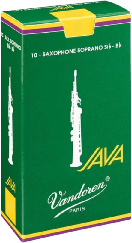 Vandoren Java Sopransaxofoon 3 doos met 10 rieten - Riet voor sopraan saxofoon