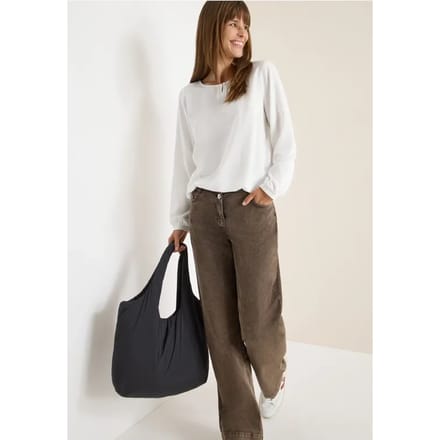 Blouse in effen kleur