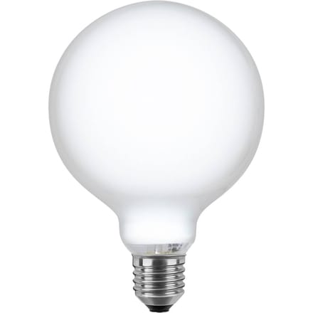 Segula LED globe lamp 24V DC E27 6W 927 opaal dimbaar