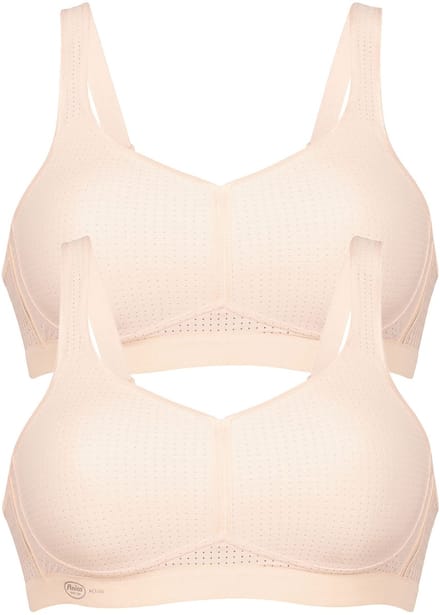 2-pack Sport-BH zonder beugel Performance