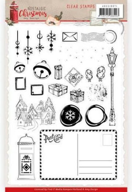 Clear Stamps - Amy Design - Nostalgic Christmas ADCS10071