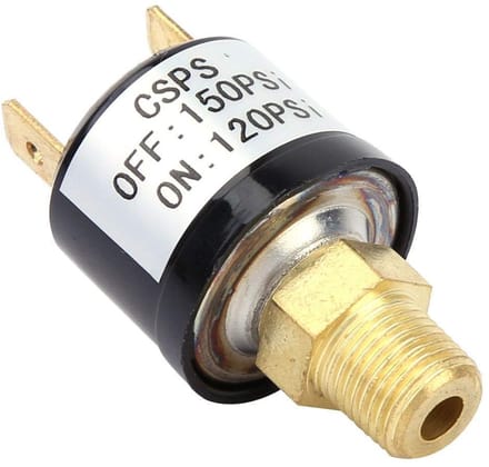 Allecto - Drukschakelaar - Automatische Controle - 120-150 Psi - Ac