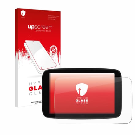 upscreen - Screenprotector voor TomTom GO Superior 7" - Folie Beschermfolie Beschermglas transparant