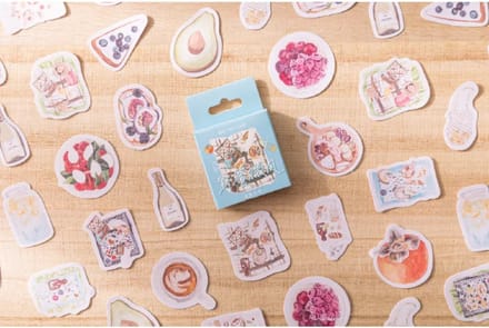 Mo-Card Bullet Journal Stickers - Picnic, Agenda & Planner - 46 stuks