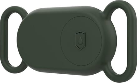 Go Go Gadget - Siliconen case - Geschikt voor Samsung Galaxy SmartTag2 - Huisdier case - Halsbanden tracker - Groen