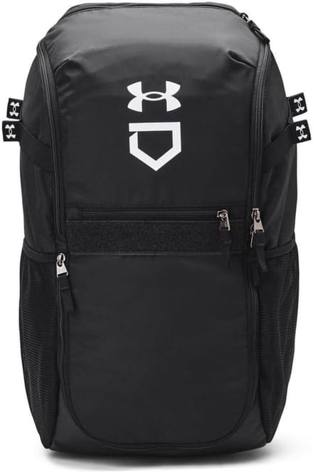 Under Armour Utility Baseball Backpack Print, (003) Black / / White, One Size Fits All