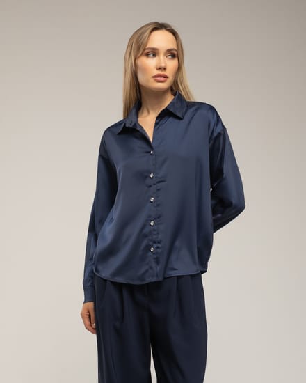 Zijden blouse
