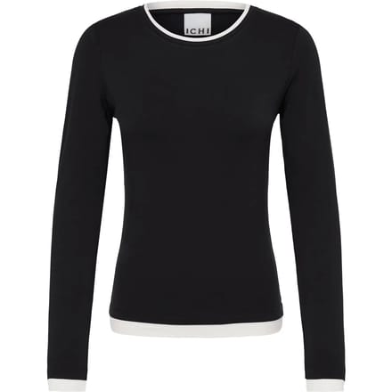 Dames-T-shirt met lange mouwen Ichi IHAstra