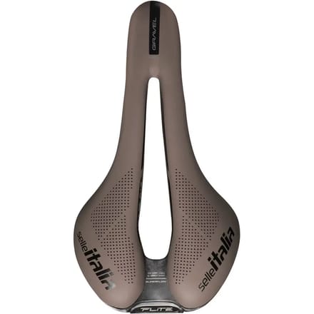 Selle Italia Flite Boost Gravel Superflow Ti 316 Zadel Bruin 135 mm