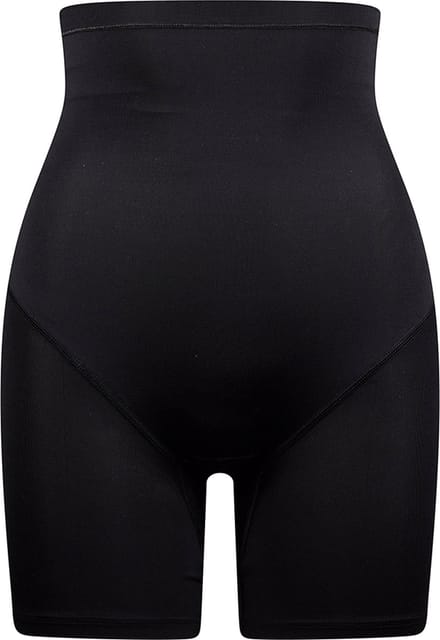 RJ Pure Color Shape Dames Long Brief Zwart M