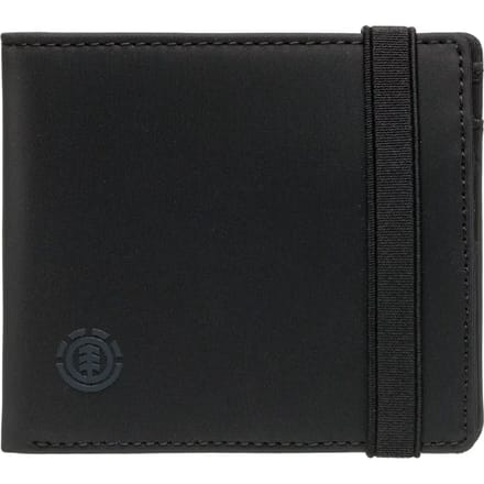 Element Icon Strap Bifold Portemonnee Zwart Man