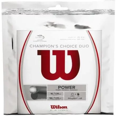 Wilson Champions Choice Duo, silber Set snaren 12,2m