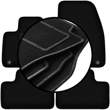 Complete set veloursmatten voor: Volvo C40 hatchback (2021-)