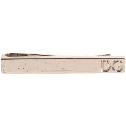 Zilveren Messing Logo Gegraveerde Stropdas Clip Bar