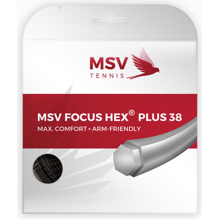 MSV Focus-HEX Plus 38 Set Snaren 12m-Zwart