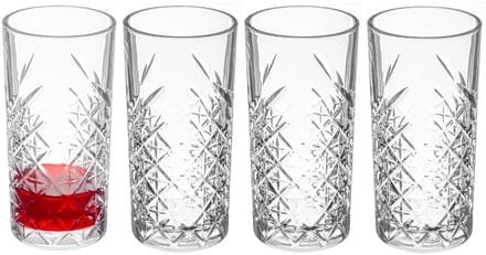 Pasabahce - Waterglazen/Longdrink - 450 ml - 4 stuks