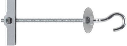 M8 tuimelplug met haak - 8 x 130mm - Gegalvaniseerd