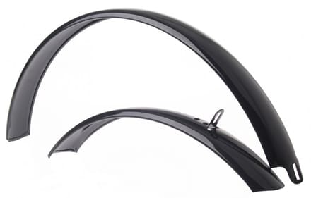 Vwp Spatbordset Atb Staal 22 Inch Zwart