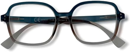 Noci Eyewear QCB347 leesbril Giulia +1.00 Blauw met beige