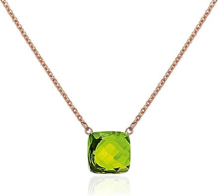 Montebello Ketting Berrya - 316L Staal Roséverguld - ∅10mm - 42+3cm