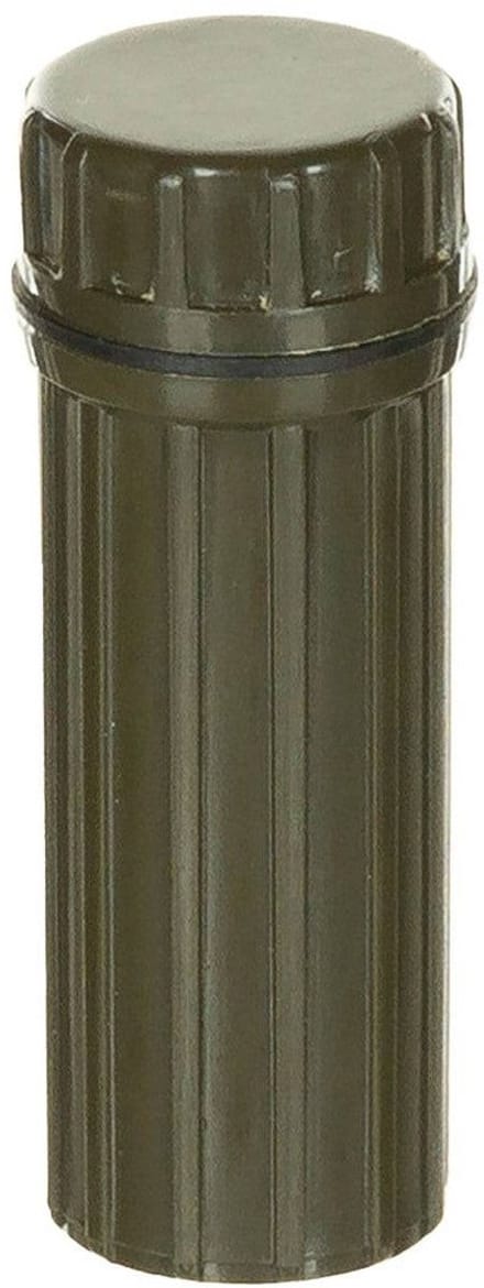 Fox Outdoor - waterdichte hiking box, rond, legergroen