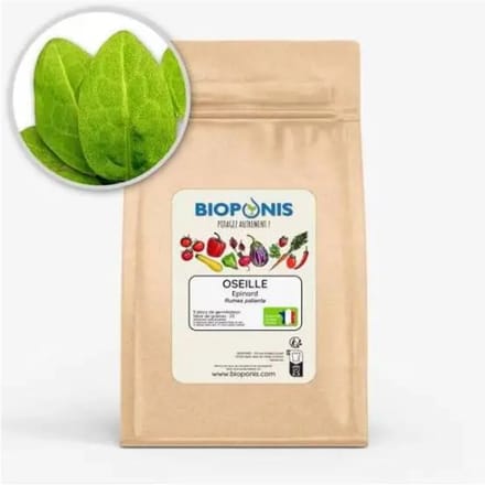 Voeding voor de moestuin Bioponis Oseille Epinard (x5)