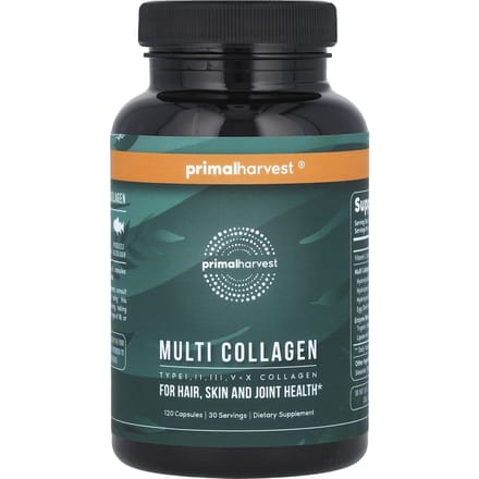 Primal Harvest, multi collageen, 120 capsules