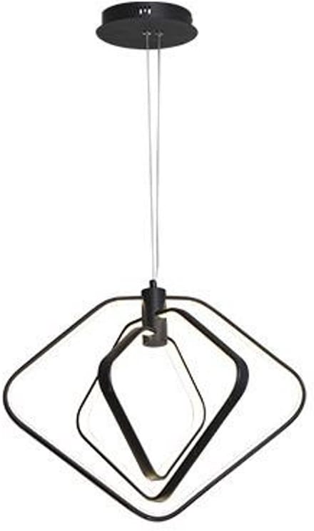 LED hanglamp 39W – 4000K – Zwart mat