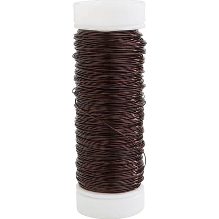 Deco geëmailleerd draad Ø0.30mm 30g/50m bruin