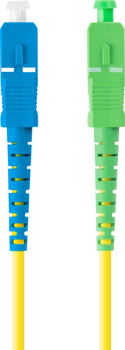 Lanberg Glasvezel Patchcord Kabel Voor Sc Apc Sc Upc Simplex 2M Lszh
