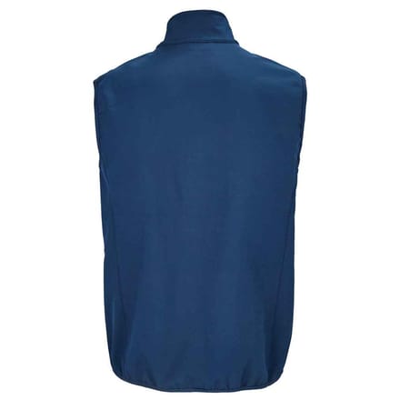 SOLS Heren Falcon Softshell Bodywarmer met rits (Afgrond blauw)