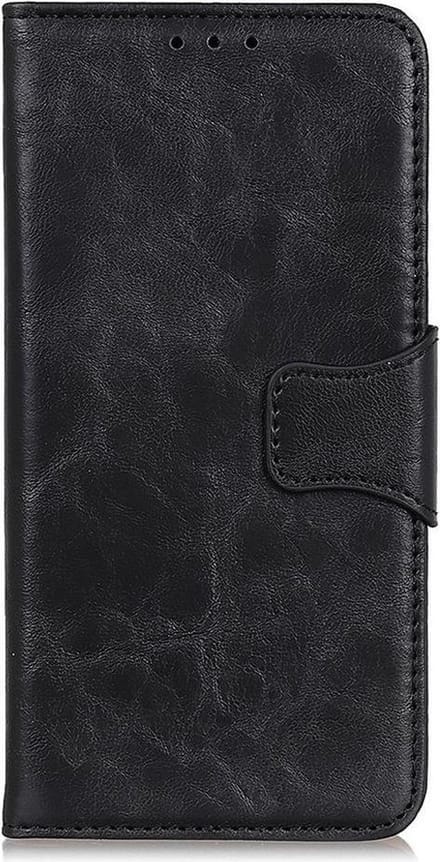 Shop4 - Alcatel 1S (2021) Hoesje - Wallet Case Cabello Zwart