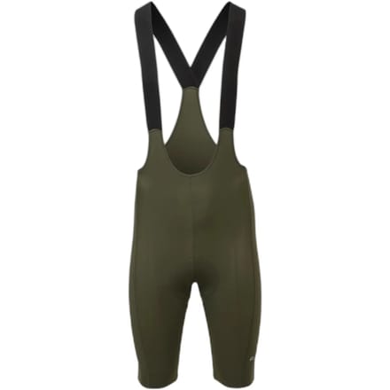 AGU Comfort Plus - Bibshort - Heren - Fietsbroek - Wielrenbroek - Met Ruby Red Zeem - Compressie - Ademend - Siliconen gripper - Groen - M