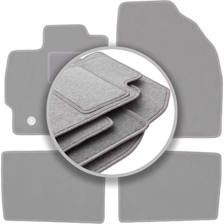 Grijze automatten voor: Toyota Prius III hatchback (2009-2011)