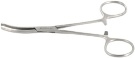 Kocher Klem gebogen - 18 cm