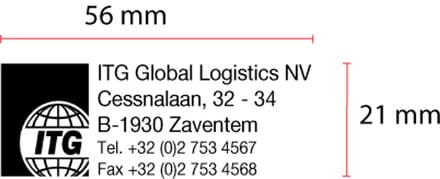 Tekstplaatje Trodat Printy 4913