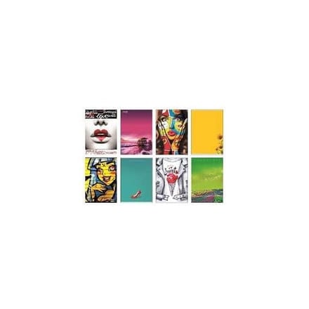 Blasetti 7066 schrijfblok & schrift A4 20 vel Verschillende kleuren
