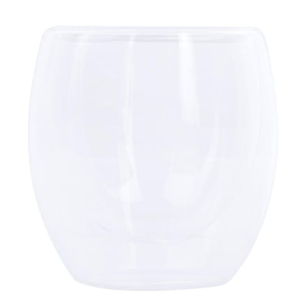 Bouteille d'eau en verre double couche résistante à la chaleur de 80 ml, tasse pour thé et café white