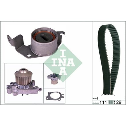 Schaeffler Ina Waterpomp + distributieriem set INA 530 0302 30